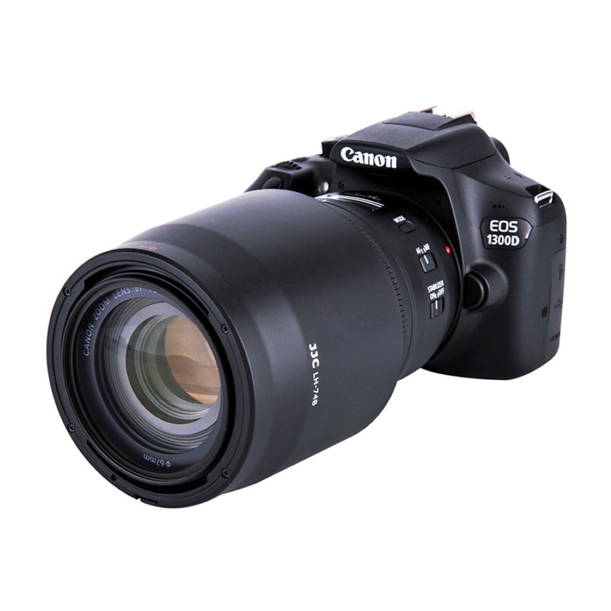 Gegenlichtblende wie Canon ET-74B Präziser Schutz für Ihre Kameraobjektive LH-74B