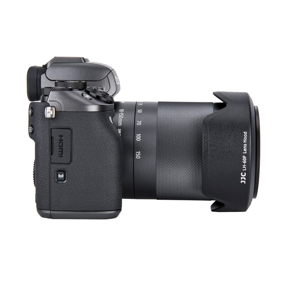 Gegenlichtblende wie Canon EW-60F Präziser Schutz für Ihre Kameraobjektive LH-60F