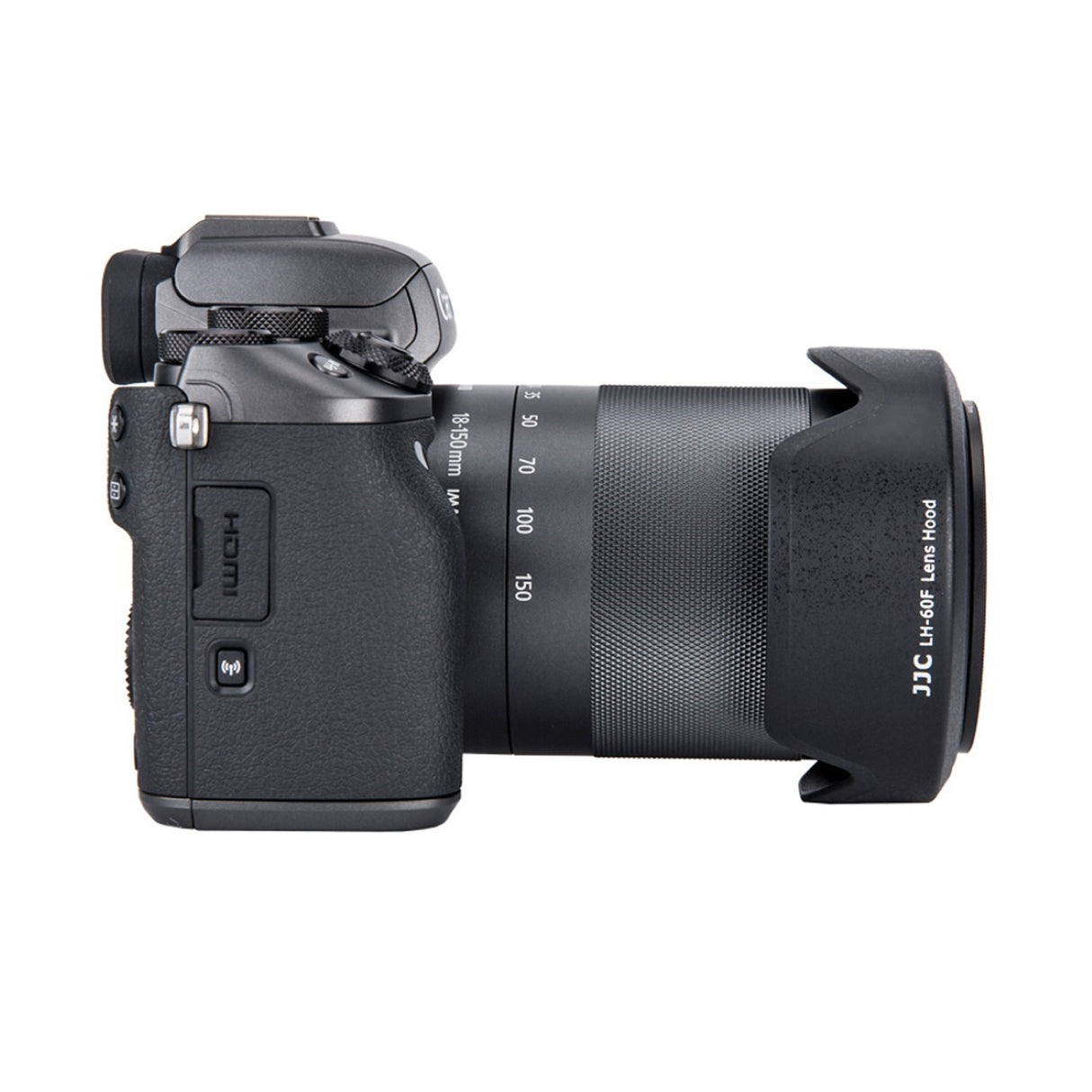Gegenlichtblende wie Canon EW-60F Präziser Schutz für Ihre Kameraobjektive LH-60F