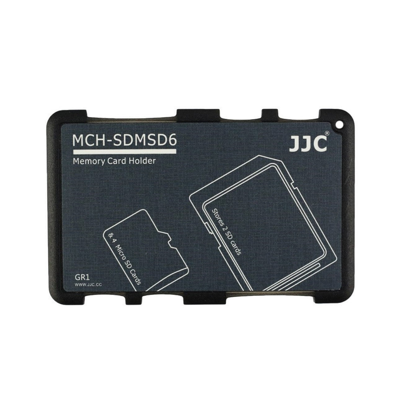 Speicherkartenhalter leicht kompakt Staubschutz für 2 SD + 4 Micro SD Karten