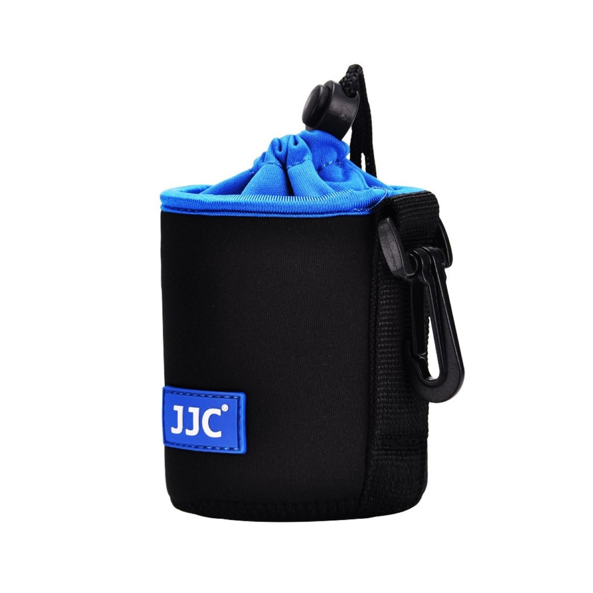 Neopren Objektivbeutel für Objektive bis 74 x 100mm mit Karabiner & Gürtelschlaufe