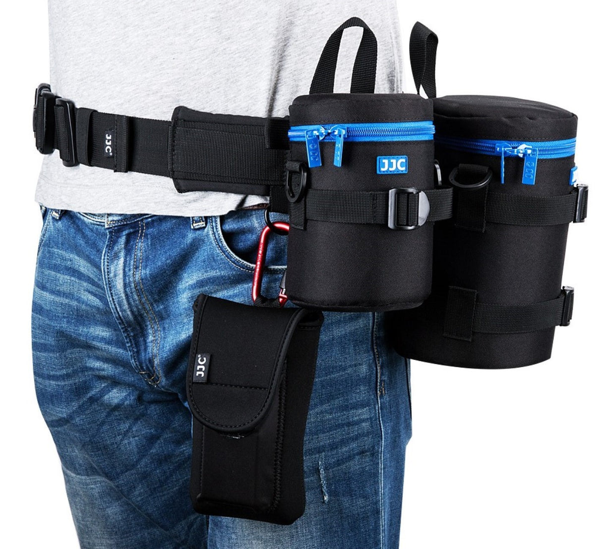 Objektivtasche für SLR-Objektive robust Innenpolster wasserabweisend 110x225mm