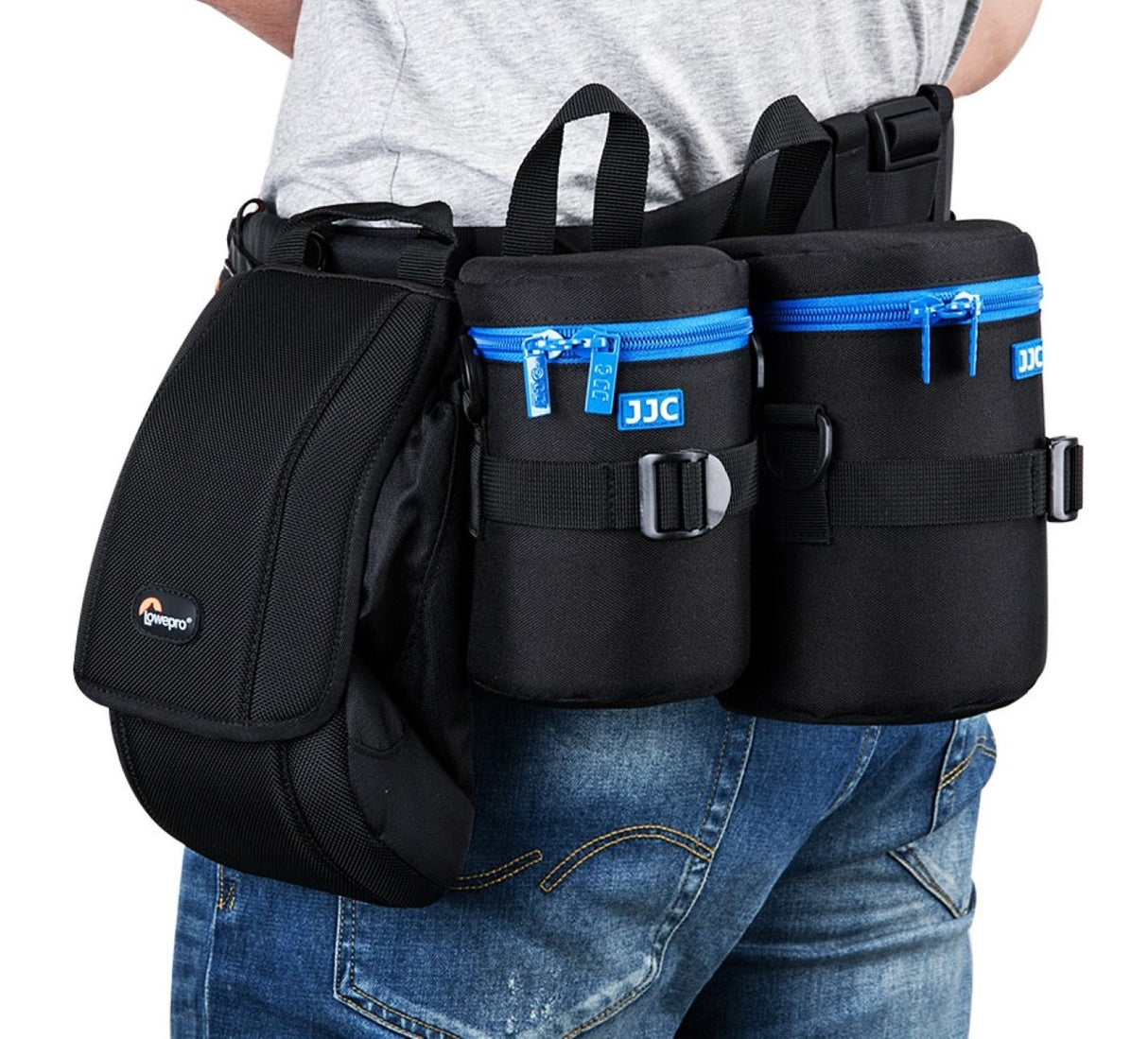 Objektivtasche für SLR Objektive robust Innenpolster wasserabweisend 100x165mm