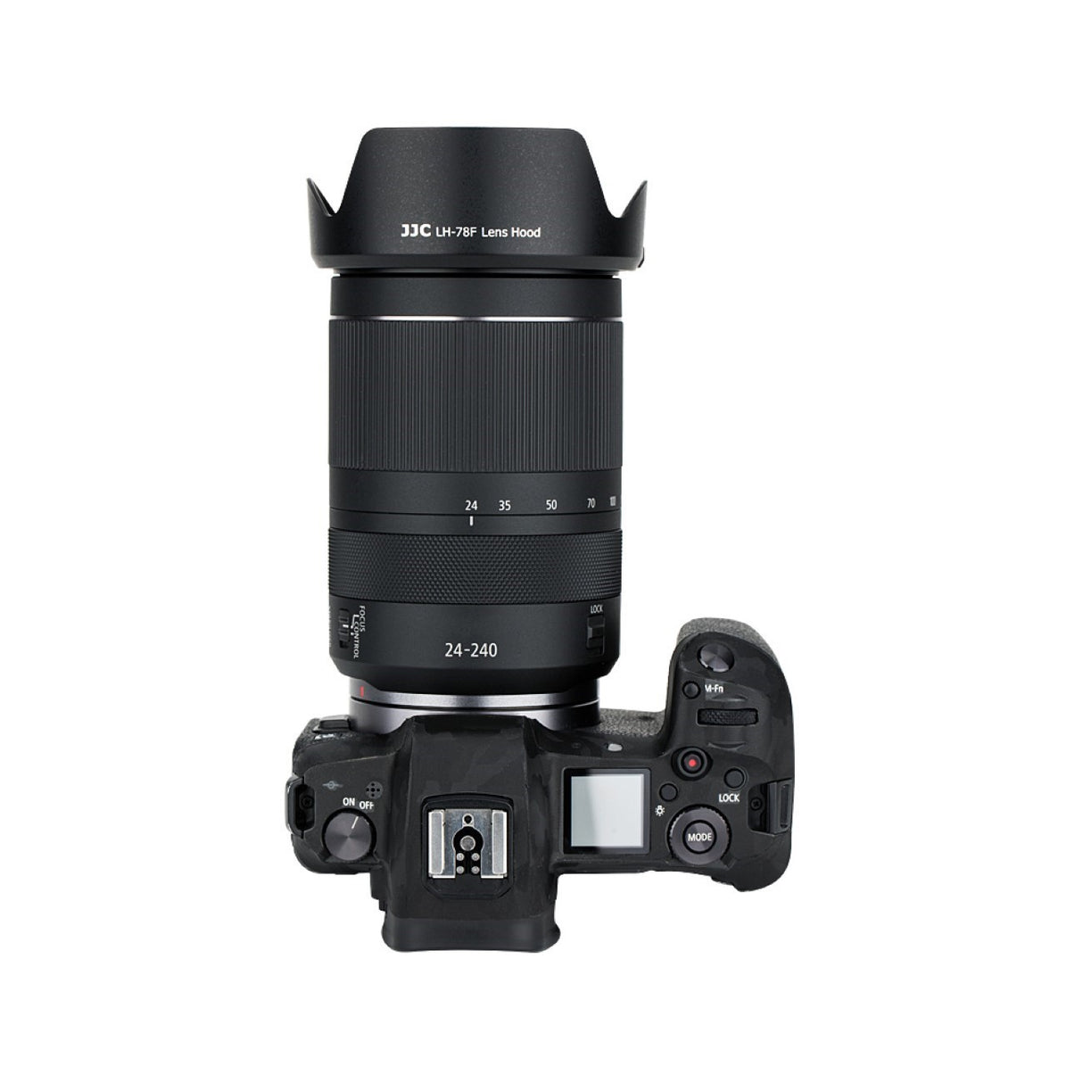 Gegenlichtblende für Canon RF 24-240mm f/4-6.3 IS USM ersetzt EW-78F