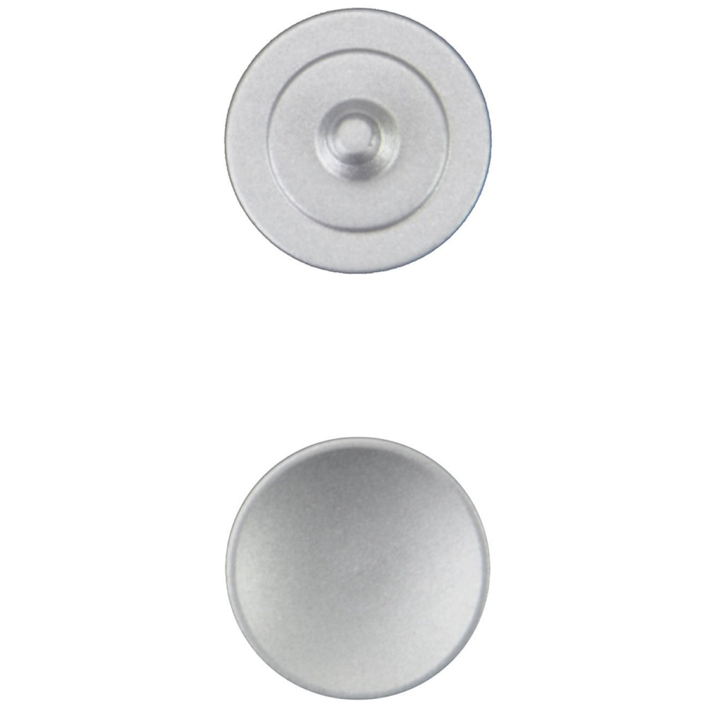Deluxe Soft Release Button SRB Messing 11mm für stilvolle Kameras Silber