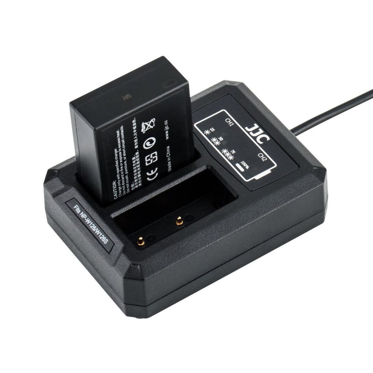 USB Dual Akku Charger für Fujifilm NP-W126S
