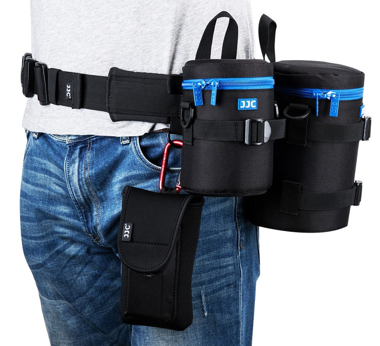 Objektivtasche für SLR Objektive robust Innenpolster wasserabweisend 80x135mm