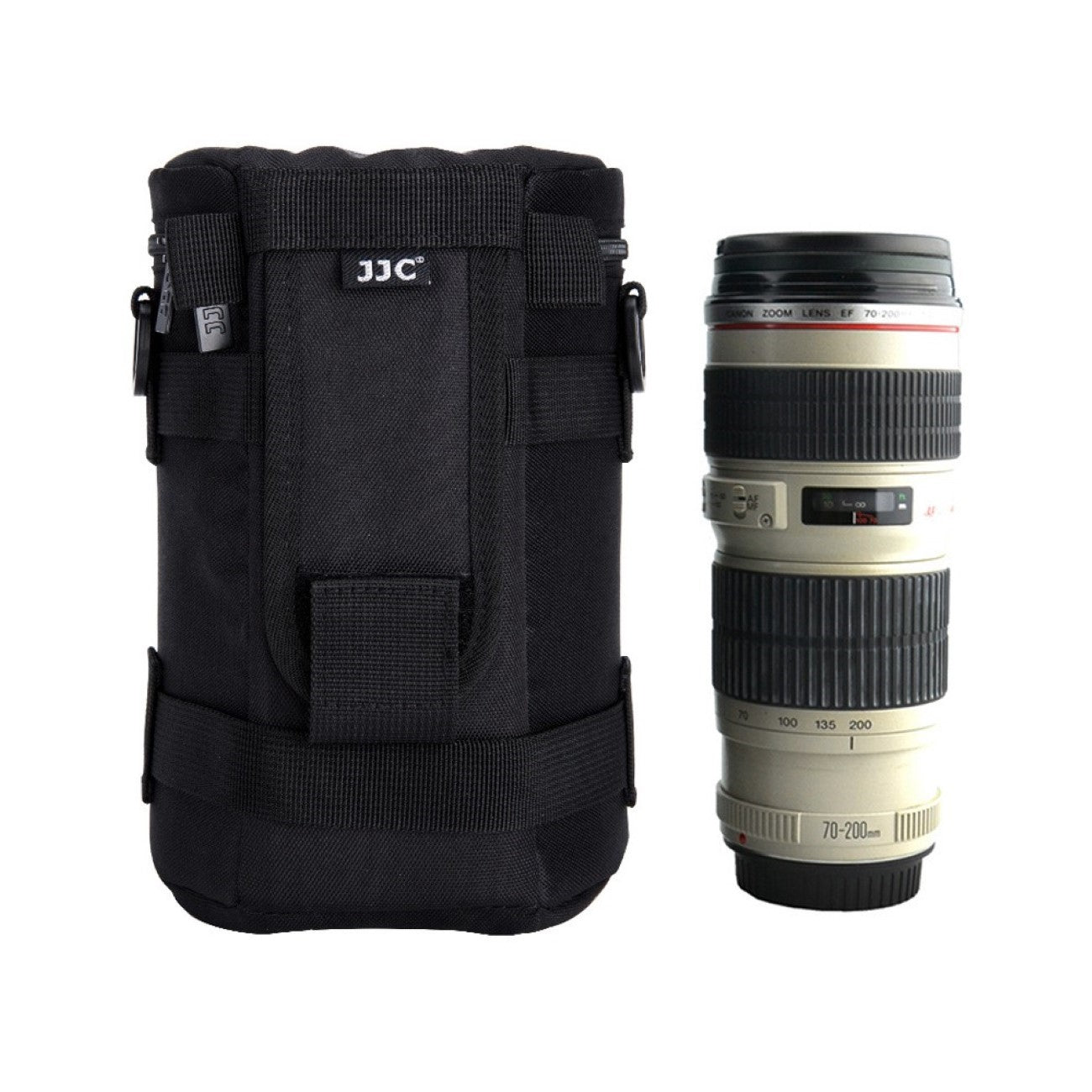 Objektivtasche für SLR Objektive robust Innenpolster wasserabweisend 110x190mm