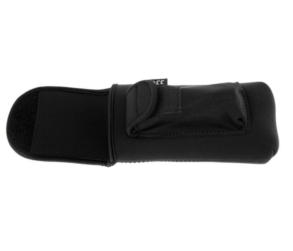 JJC Blitztasche für Aufsteckblitz Schutz & Transport Neopren Batteriefach Karabinerhaken CB-F1