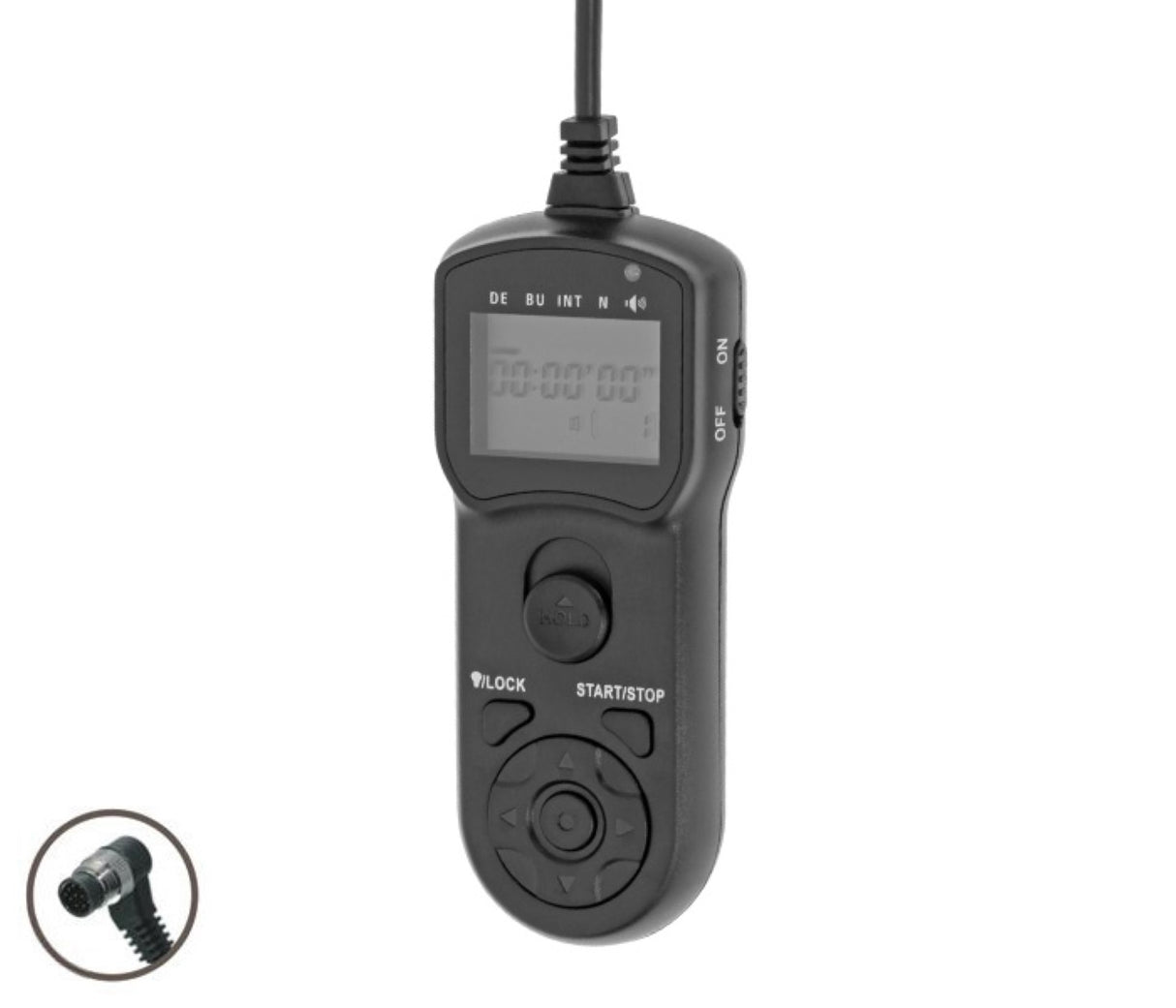 JJC Timer-Fernauslöser DC0 für zB. Nikon Z9 Z8 D850 D810 D800 D700 D300s D4s (TM-B)