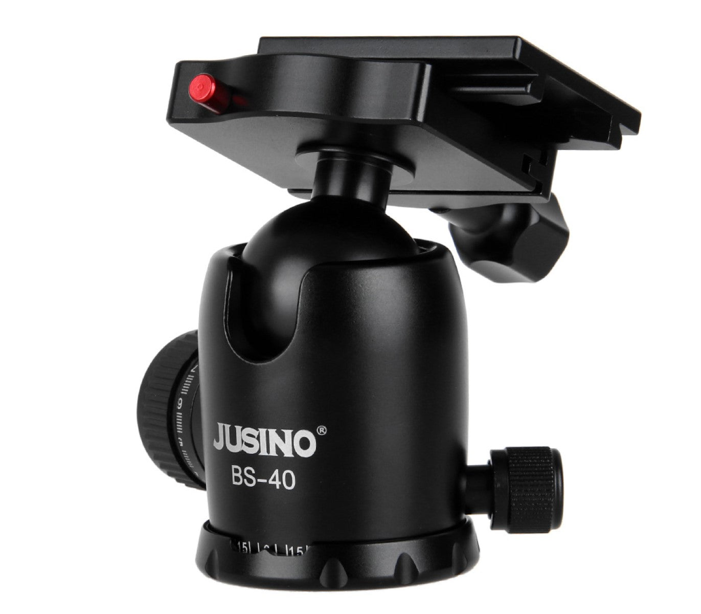 JUSINO Robuster Kugelkopf Stativkopf bis 20kg belastbar BS-40