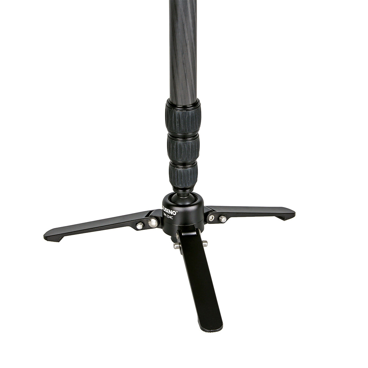 JUSINO Karbon Monopod mit abnehmbarem Fuß/Tischstativ Schnelldrehverschlüsse bis 153cm/6kg VM-254C