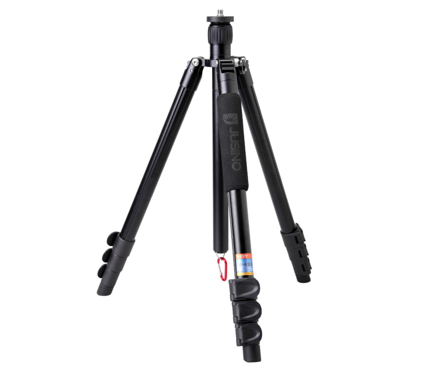 JUSINO Vielseitiges Tripod/Monopod Stativ 11-155cm Höhe Belastbar bis 6kg X-426