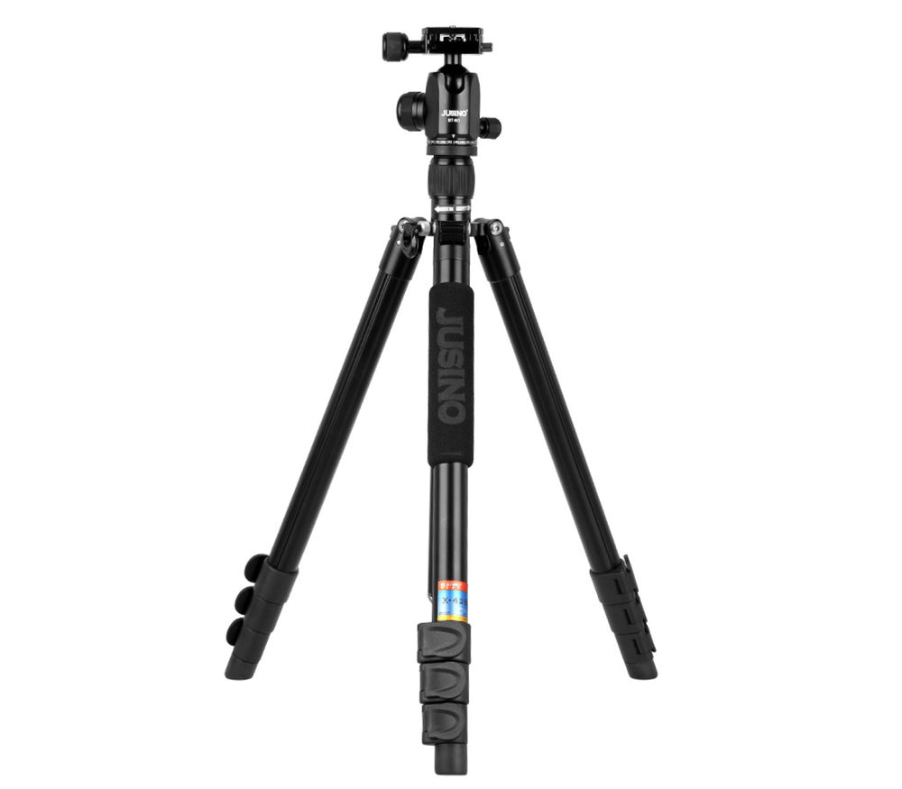 JUSINO Vielseitiges Tripod/Monopod Stativ bis 155cm Höhe/6kg + Kugelkopf BT-60 X-426