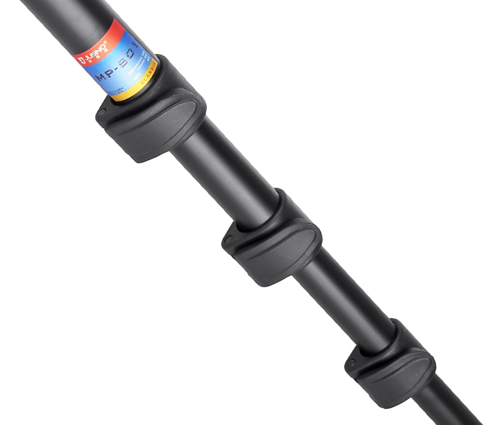 Einbeinstativ JUSINO MP-S01 Monopod aus Aluminium mit fliplock