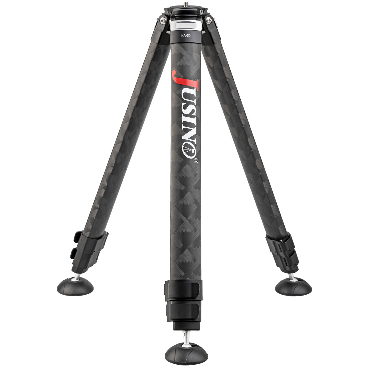 JUSINO Karbon Profi-Videostativ Tripod bis 130cm 18kg belastbar Transporttasche KA-50