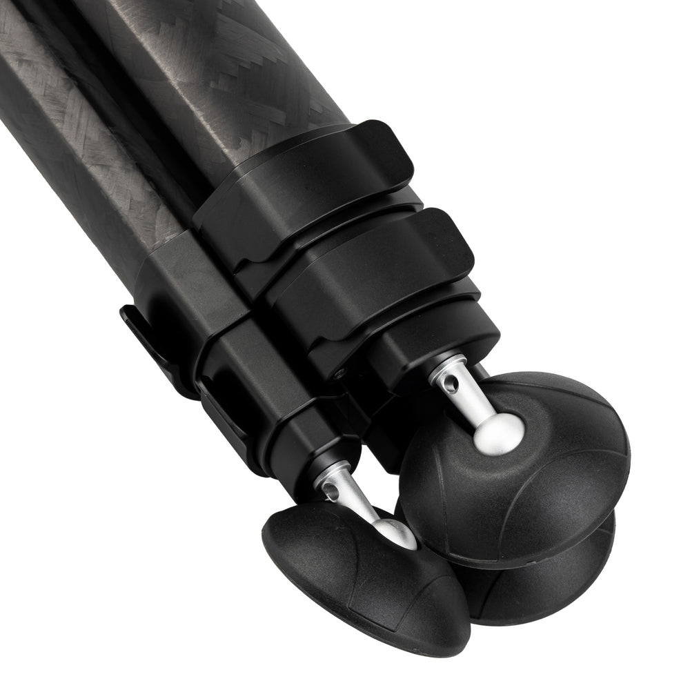 JUSINO Karbon Profi-Videostativ Tripod bis 130cm 18kg belastbar Transporttasche KA-50