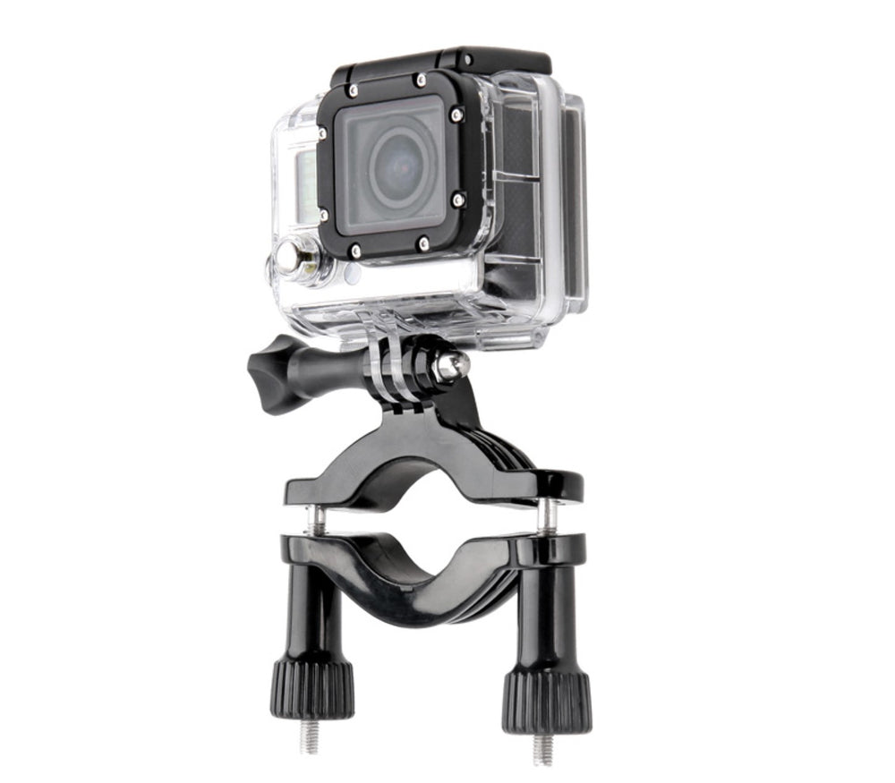 Kamera-Halterung Fahrrad-Rohrklemme Sportaufnahmen für GoPro