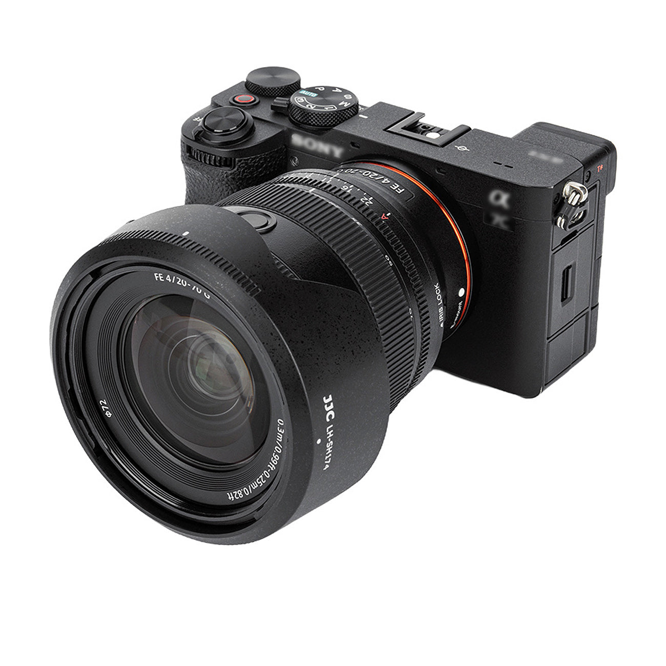 JJC Gegenlichtblende kompatibel mit Sony FE 20-70mm F4 G SEL2070G - LH-SH174