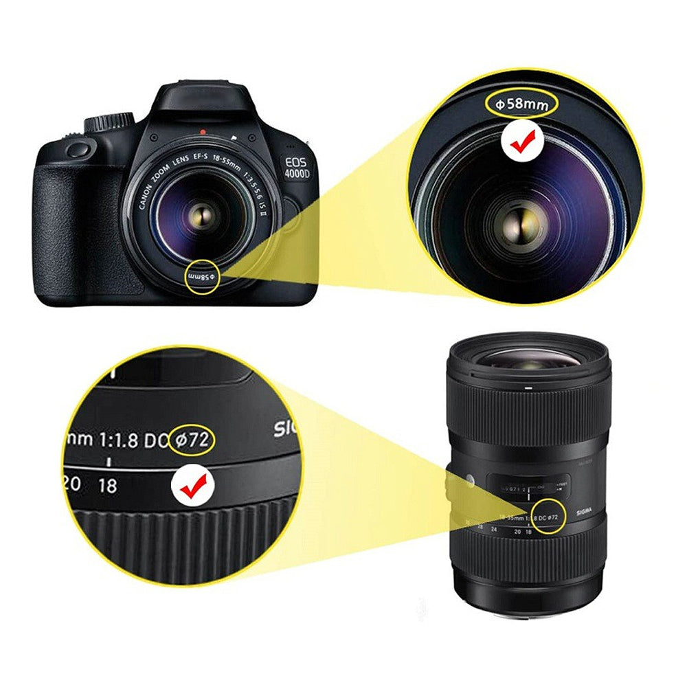 Anti-Reflex Fenster-Lichtschutz aus Silikon für Kameraobjektive – Reflexionsfreie Glasfotografie