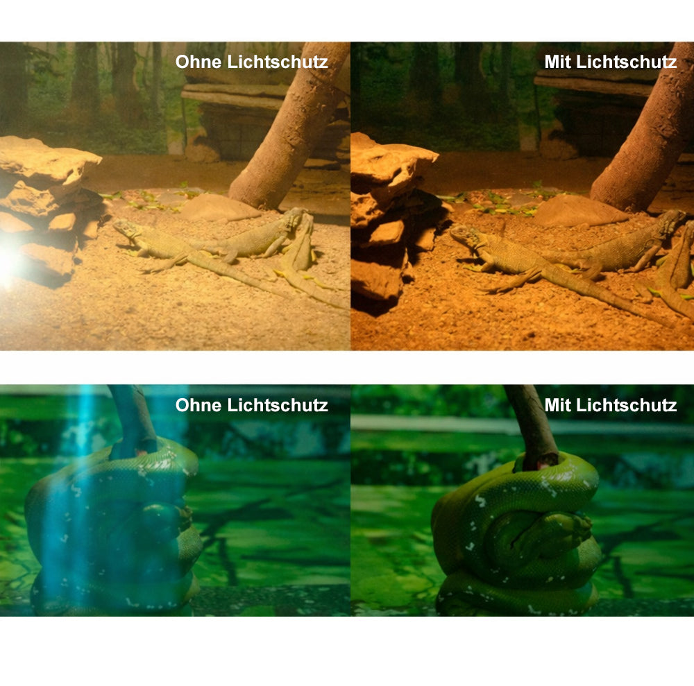 Anti-Reflex Fenster-Lichtschutz aus Silikon für Kameraobjektive – Reflexionsfreie Glasfotografie