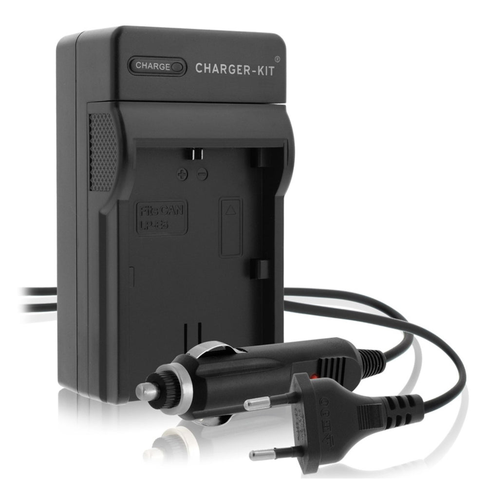 ayex Power Set mit 2x LP-E6N Akku + USB-Ladegerät inkl. Kfz-Ladekabel für zB Canon EOS R 90D