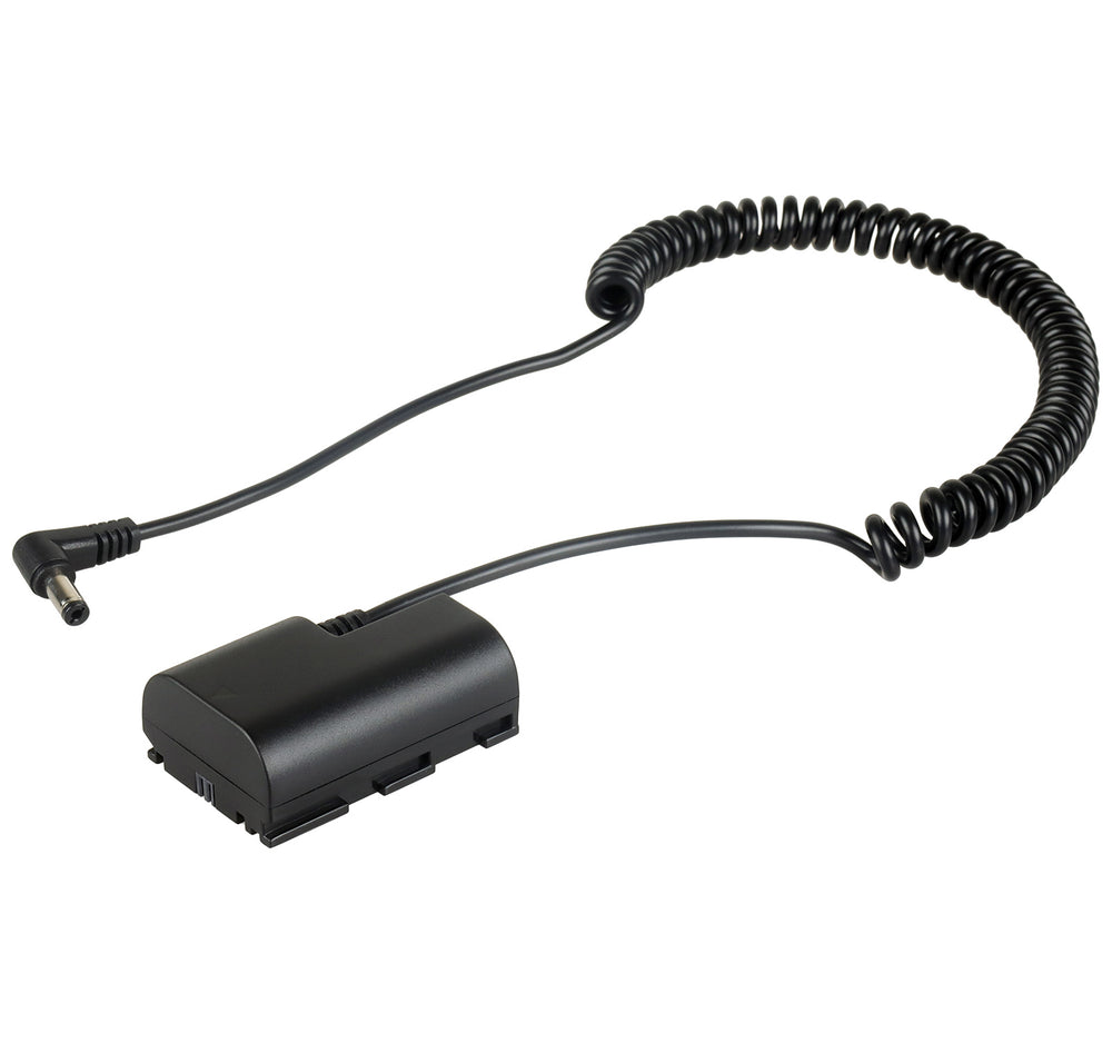 DC-Coupler für Canon EOS mit LP-E6 ähnlich wie DR-E6 Akku-Dummy für permanente Stromversorgung über z.B. V-Mount Akku