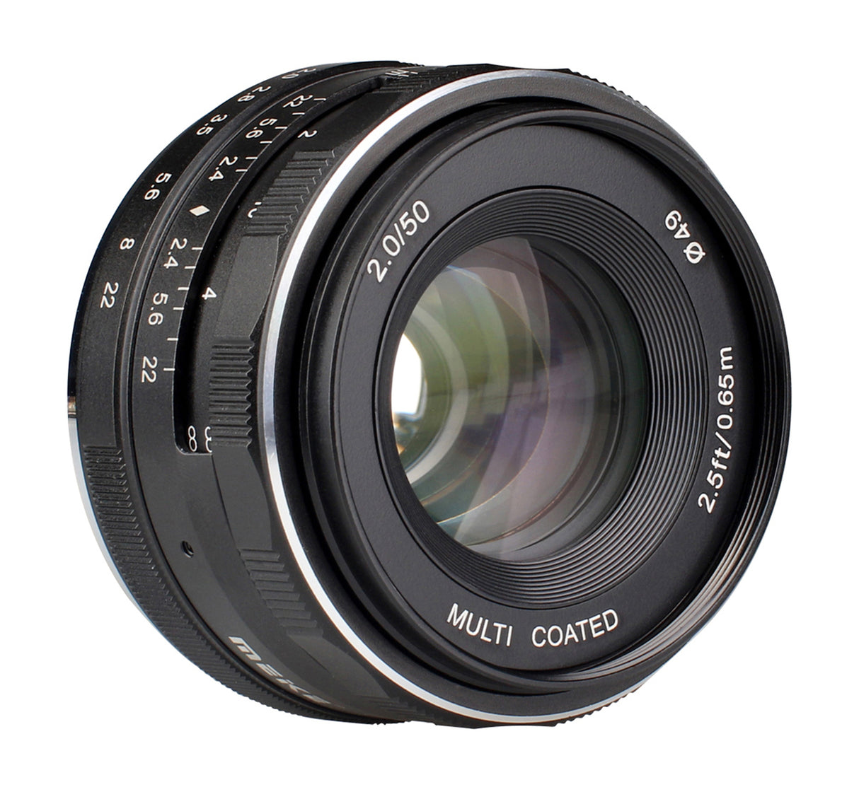 Meike 50mm F2.0 Objektiv multicoated für Sony E-Mount - B-Ware