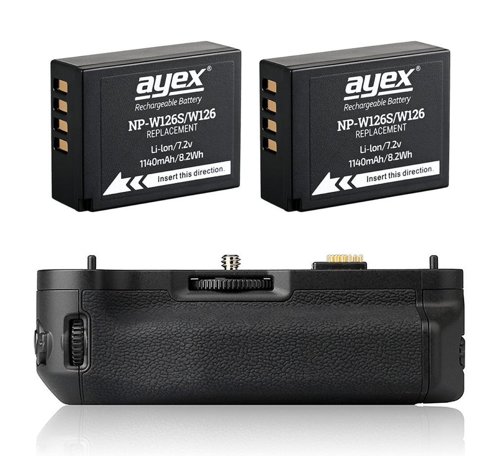 Meike Batteriegriff für Fujifilm X-T1 + 2x NP-W126S Akku