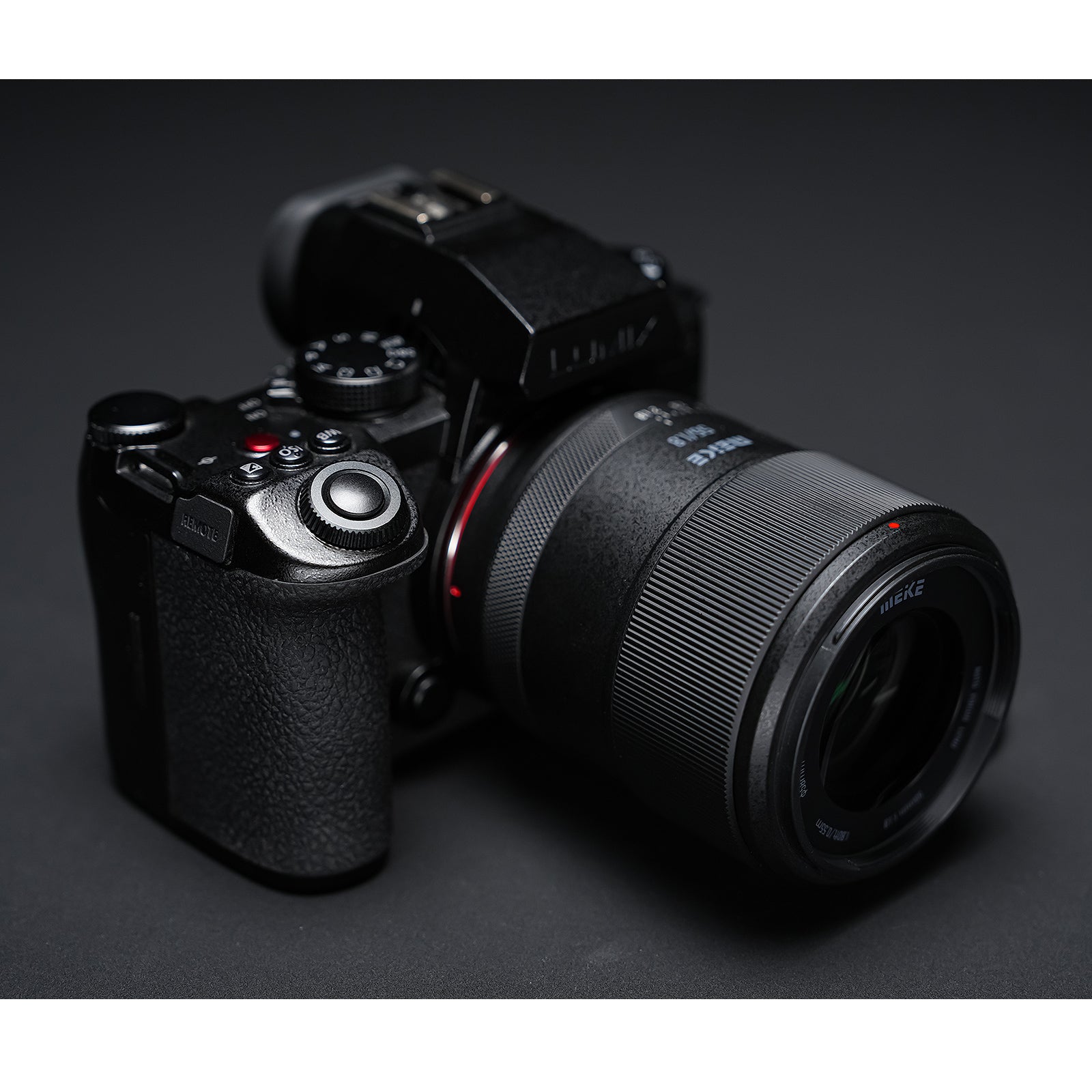 Meike 55mm F1.8 AF Pro STM Autofokus Vollformat Objektiv Portrait kompatibel mit Panasonic L Mount