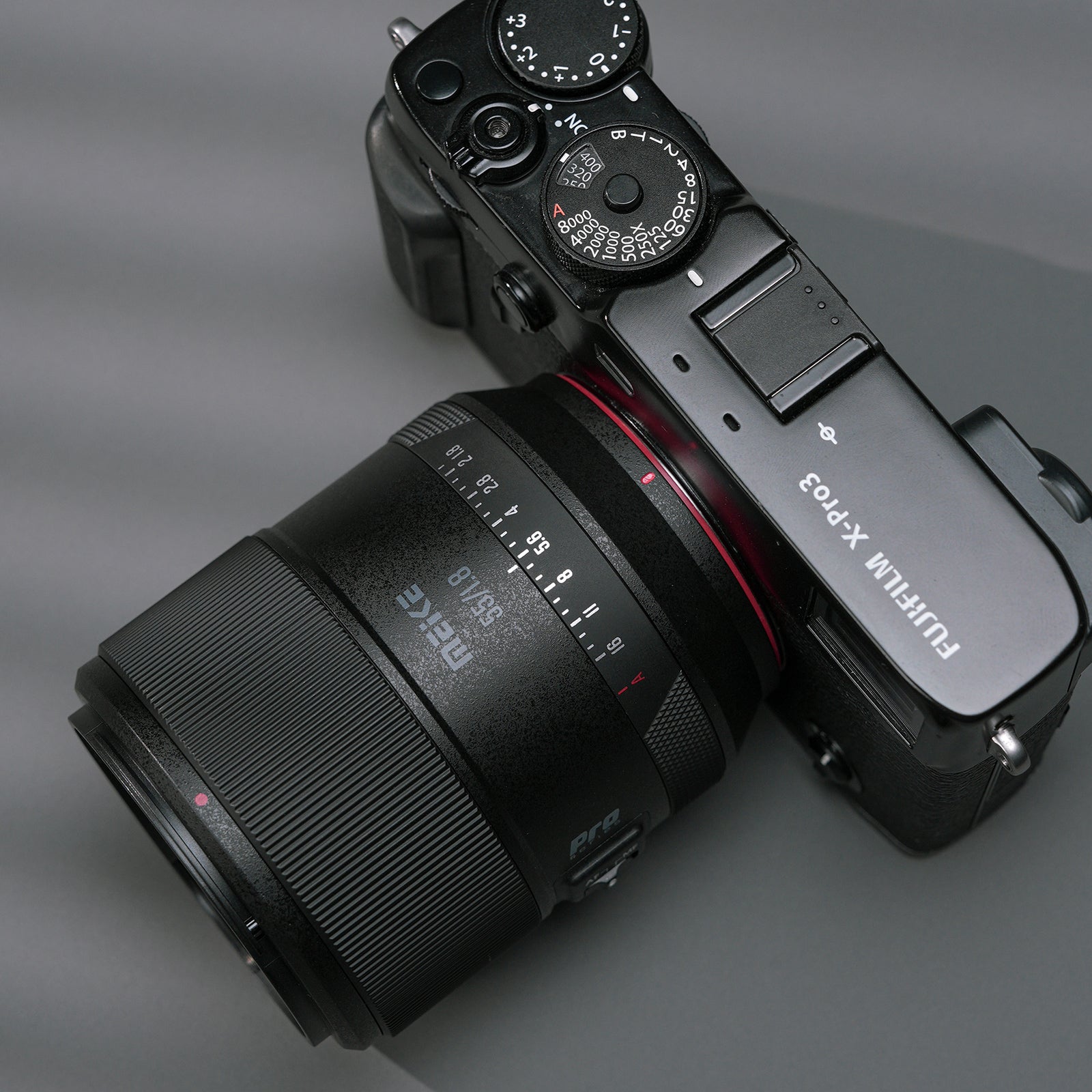 Meike 55mm F1.8 AF Pro STM Autofokus Vollformat Objektiv Portrait kompatibel mit Fujifilm X Mount