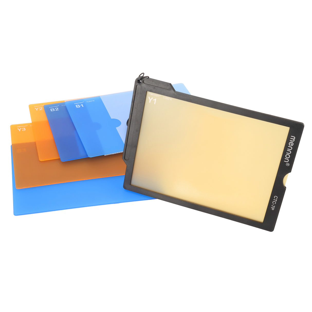 7-teiliges Karten-Set für Farbtemperatur und Weißabgleich