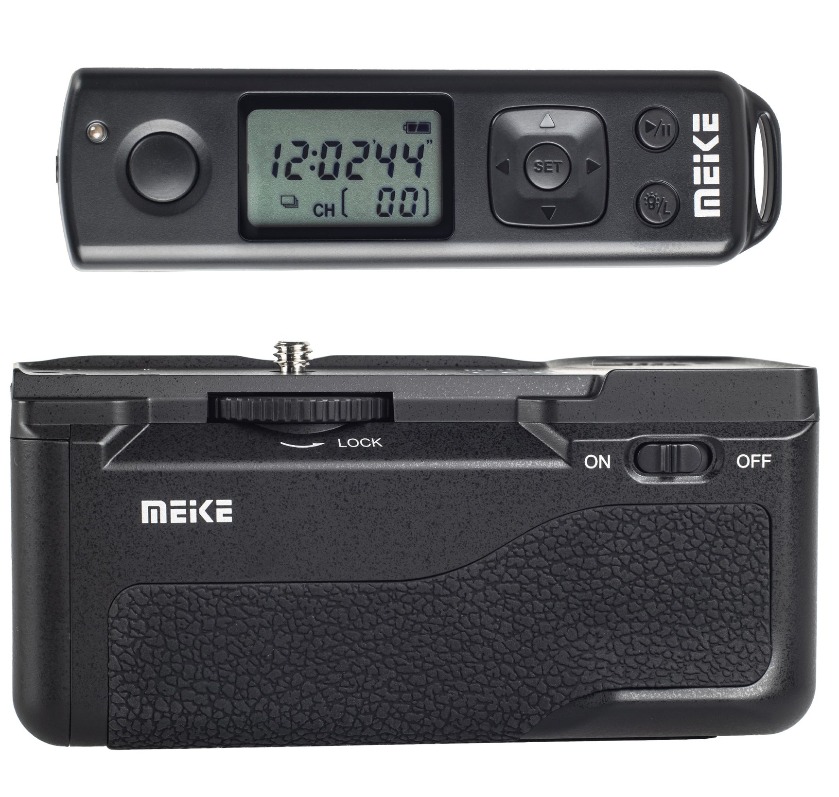 Meike Batteriegriff Set MK-A6600 Pro Batteriegriff und Fernauslöser für Sony A6600 + 2x ayex NP-FZ100 Akku