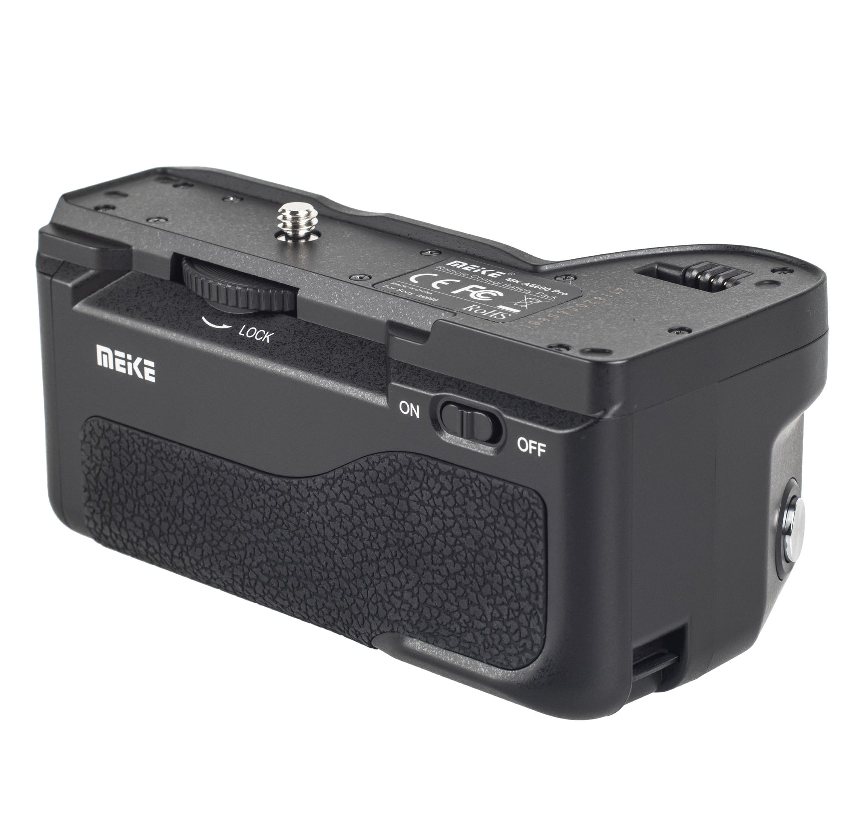 Meike Batteriegriff Set MK-A6600 Pro Batteriegriff und Fernauslöser für Sony A6600 + 2x ayex NP-FZ100 Akku
