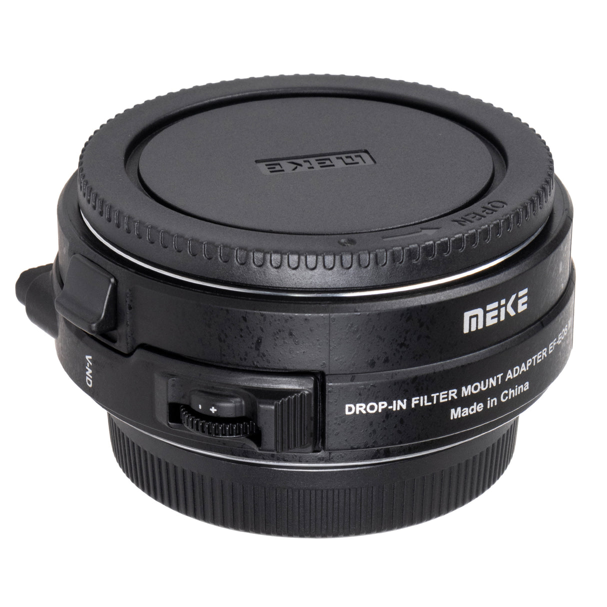Meike MK-EFTM-C Mount-Adapter für Canon EF auf Canon EOS M Inkl. variablem ND-Filter und klarem UV-Filter
