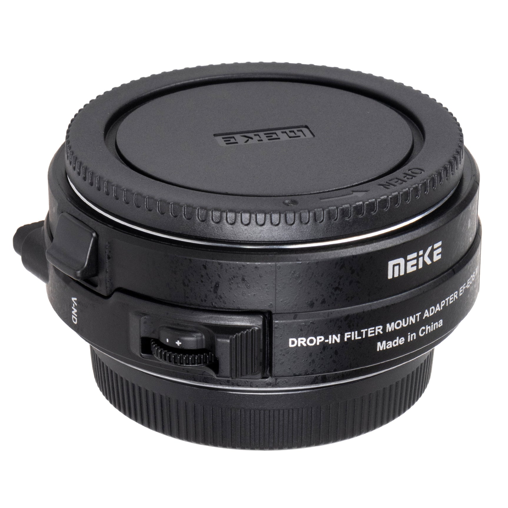 Meike MK-EFTM-C Mount-Adapter für Canon EF auf Canon EOS M Inkl. variablem ND-Filter und klarem UV-Filter