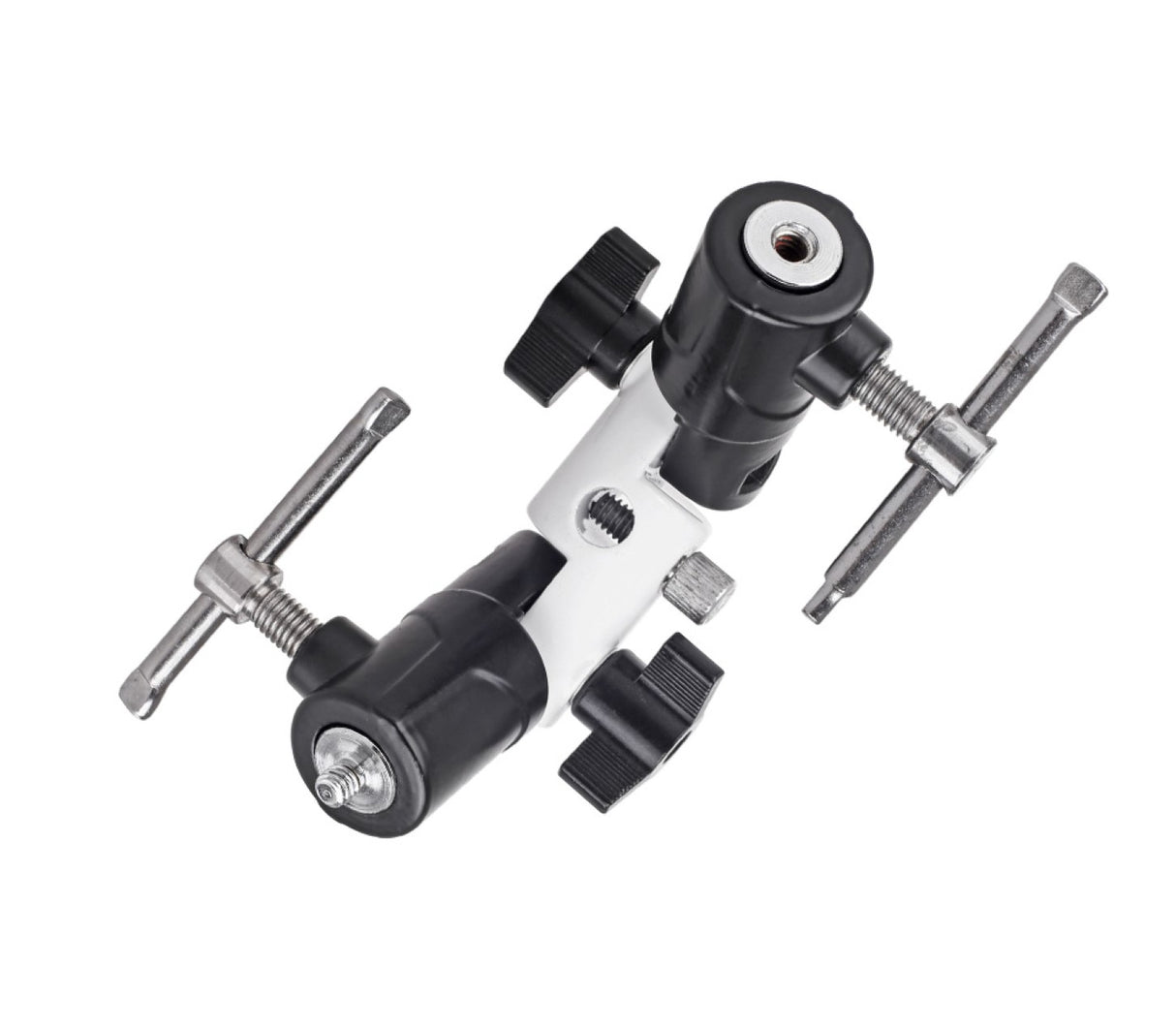 ayex Zubehör-Neiger mit 2-fach Neigung Spigotanschluss 1/4" 3/8" Gewinde Schirmhalterung GP-27