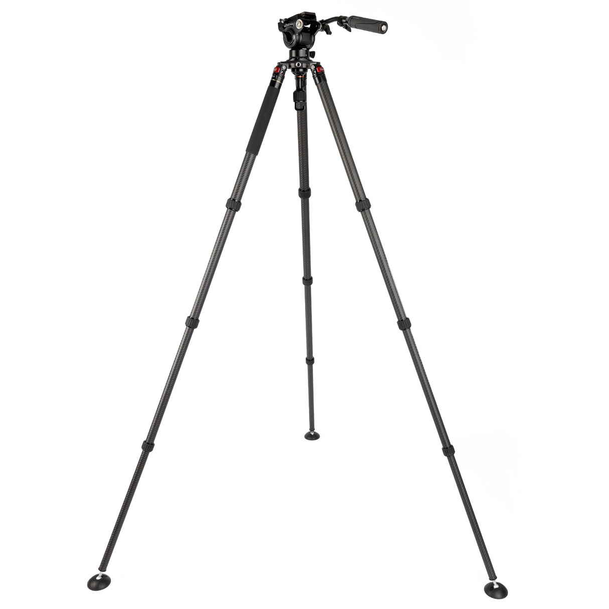 JUSINO Karbon Profi Videostativ & Kugelkopf Perfekt für Vogelaufnahmen 152,5cm 18Kg belastbar