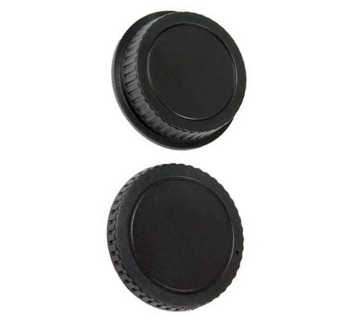 Kameragehäusedeckel & Objektivrückdeckel Set für Canon EF – Schutzkappen für Kamera & Objektiv