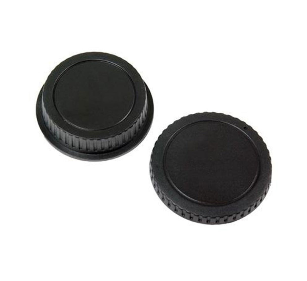 Kameragehäusedeckel & Objektivrückdeckel Set für Nikon F – Schutzkappen für Kamera & Objektiv