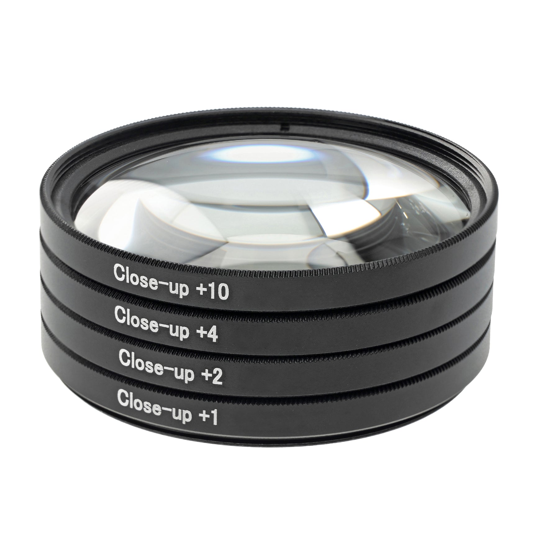 ayex Close up Makro Linsen Set 49mm - 4 teilig (+1, +2, +4, +10)