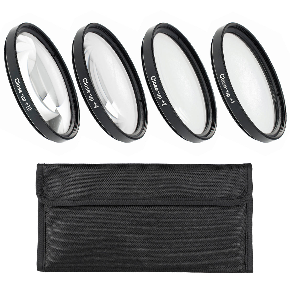 ayex Close up Makro Linsen Set 55mm - 4 teilig (+1, +2 +4, +10)