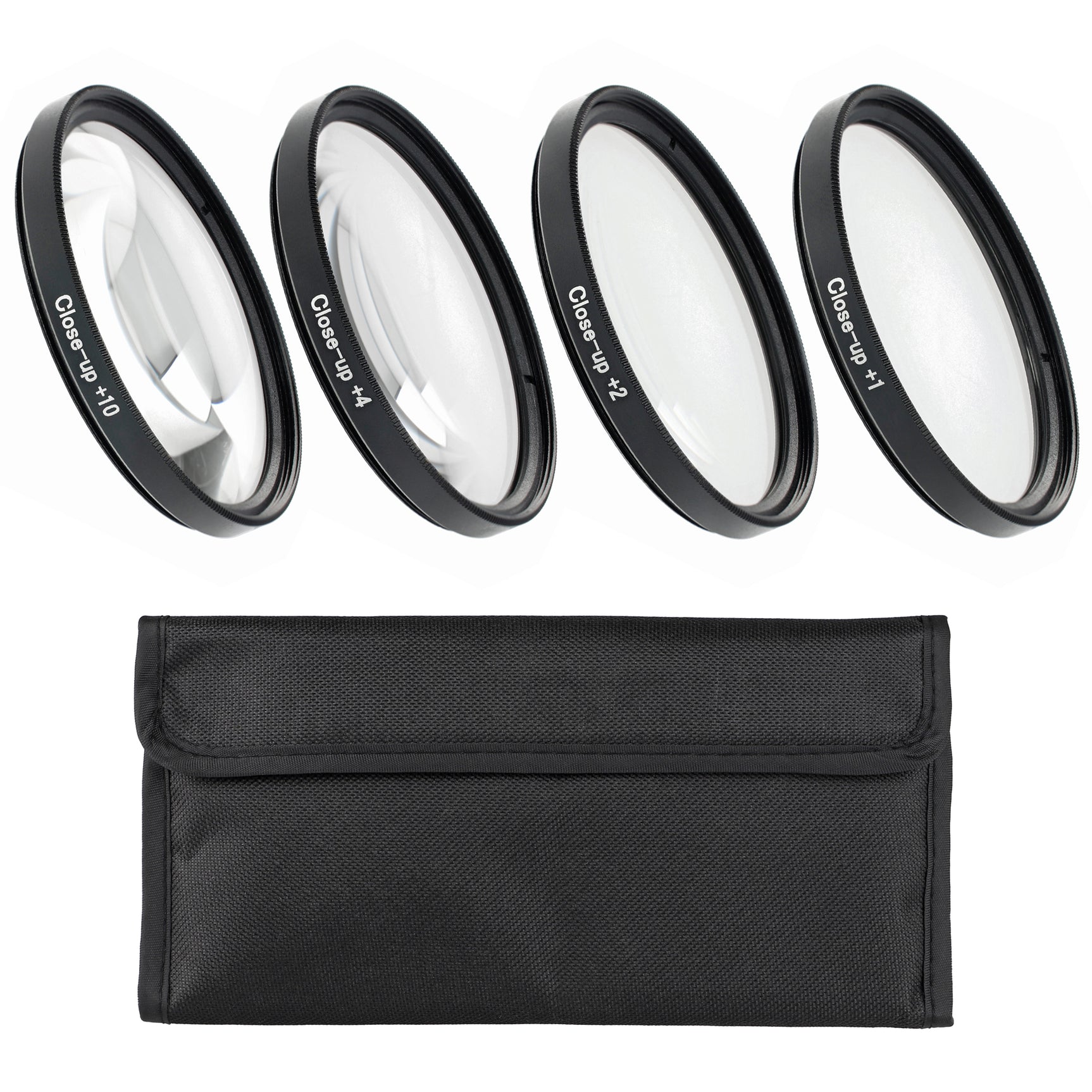 ayex Close up Makro Linsen Set 49mm - 4 teilig (+1, +2, +4, +10)