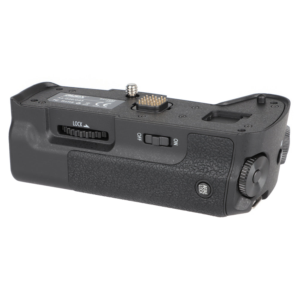 Batteriegriff für Panasonic DMC G80 G81 G85 ersetzt DMW-BGG1 Optimal für Hochformat