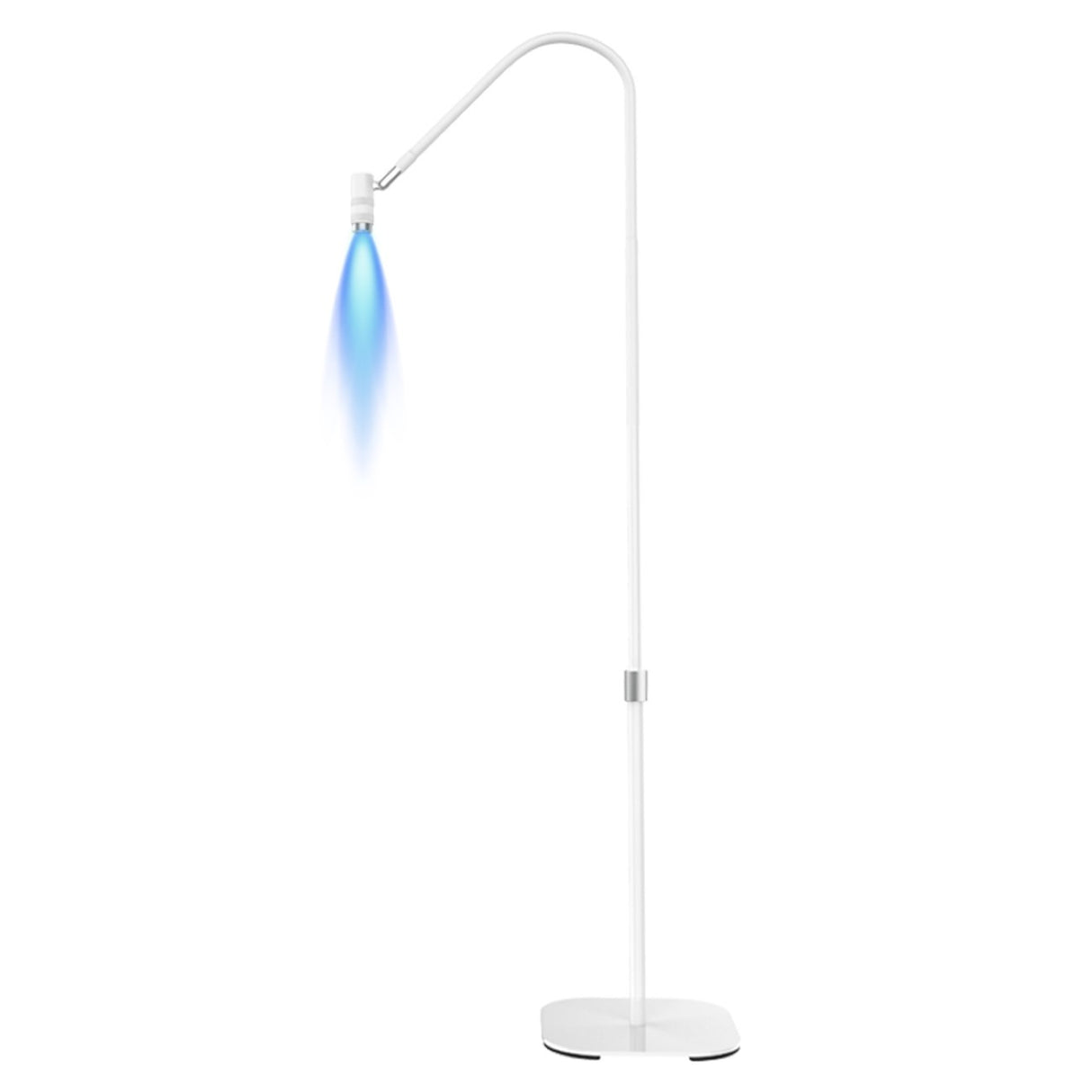 UV-Lash-Lampe Beauty Light 360° Touch-Dimmung 5 Lichtstufen Fußschalter Brille