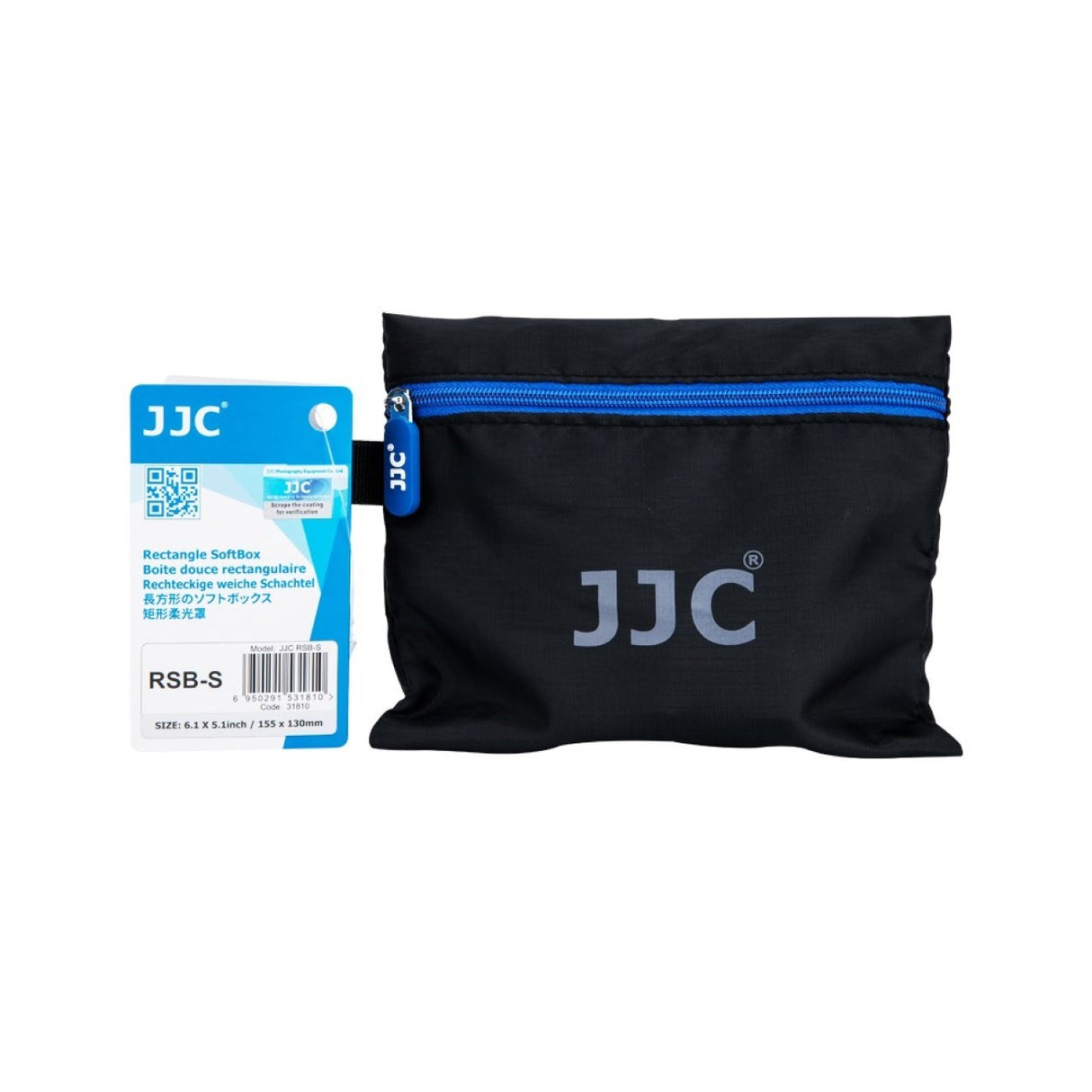 Rechteckiger Diffusor Softbox für tragbare Blitzgeräte Größe S