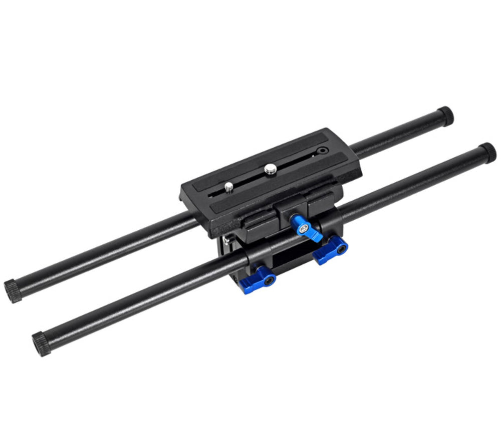 Rig-Plattform mit 40 cm Rundstäben für 15 mm DSLR Rig System