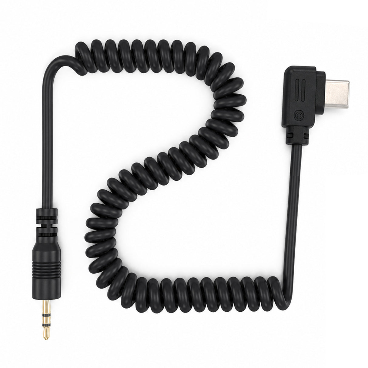 Spiral Adapterkabel 2,5mm USB-C für Sony Alpha 7C II 7C R 7 V A6700 Kameras Fernauslöser Adapter
