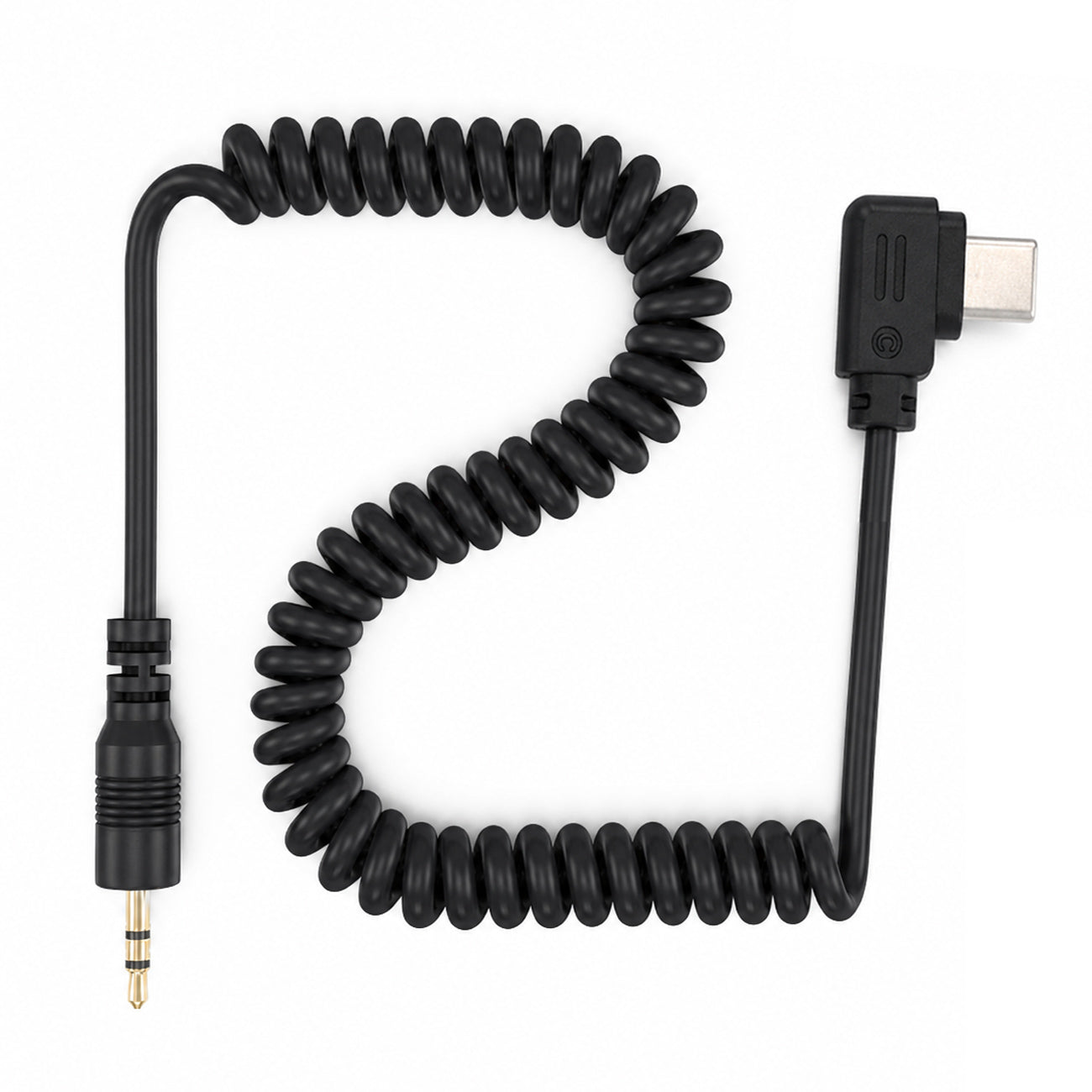 Spiral Adapterkabel 2,5mm USB-C für Sony Alpha 7C II 7C R 7 V A6700 Kameras Fernauslöser Adapter