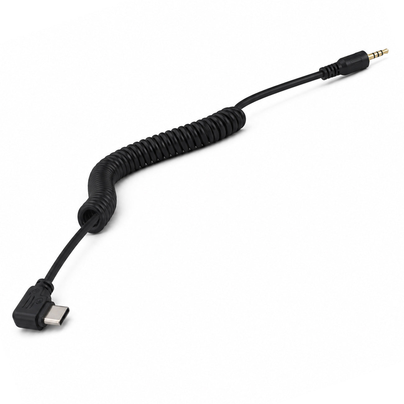 Spiral Adapterkabel 2,5mm USB-C für Sony Alpha 7C II 7C R 7 V A6700 Kameras Fernauslöser Adapter
